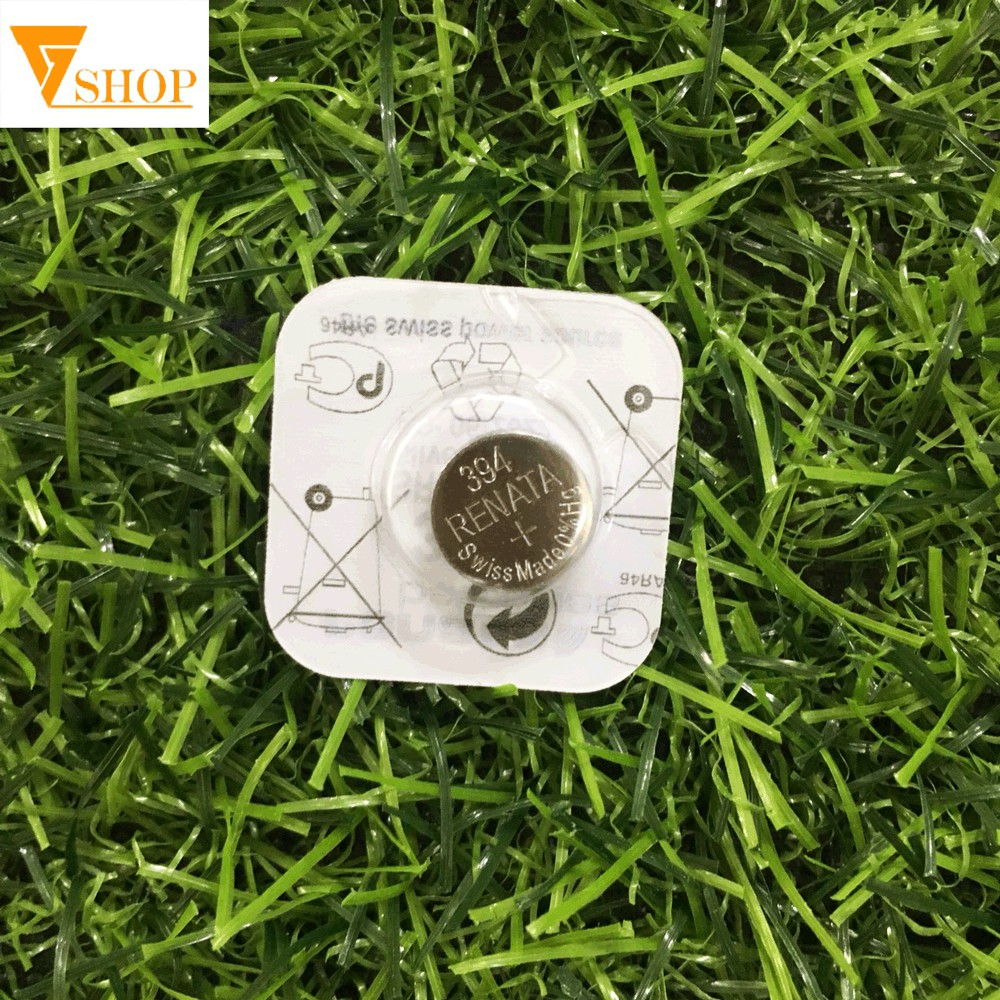Vỉ 1 Viên Pin Renata SR936SW/ 394- Pin Chính Hãng