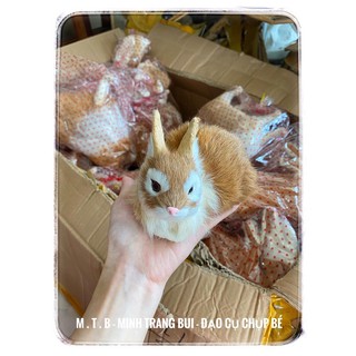 thỏ đạo cụ chụp hình bé