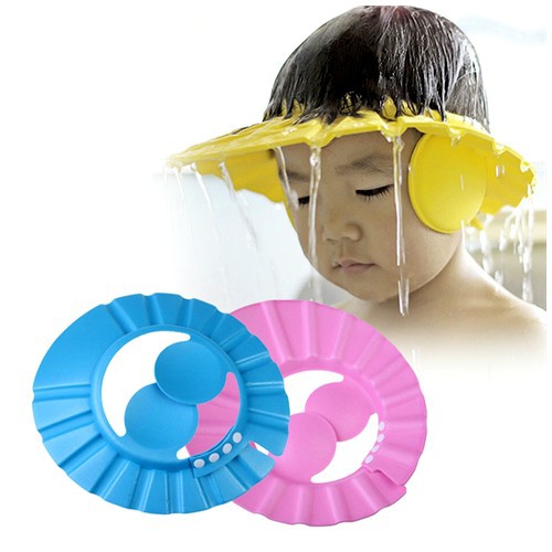 Combo 2 nón tắm chắn nước bảo vệ tai cho bé - B0989 - BX1192