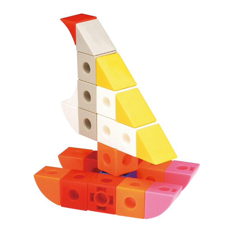 Đồ chơi lắp ráp Xe hơi mini 24 mô hình 51 miếng ghép 7417 Gigo toys