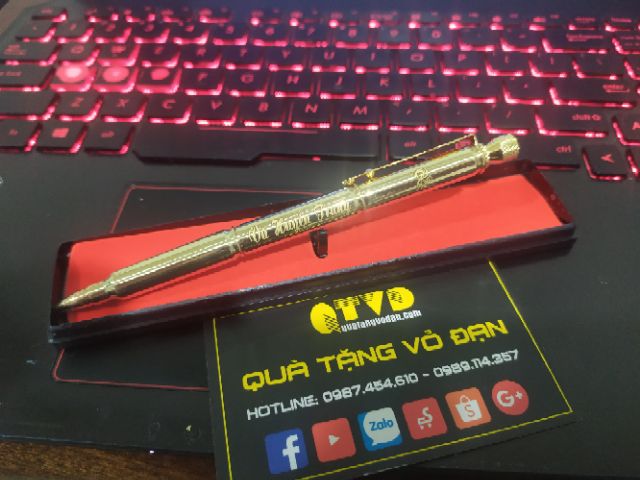 Bút ký Vỏ đạn Ar15 - Khắc tên miễn phí theo yêu cầu