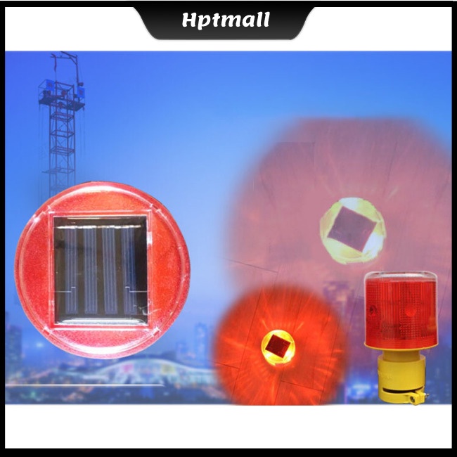 Bóng đèn cảnh báo giao thông dùng năng lượng mặt trời