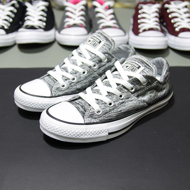 Giày Converse Madison thấp cổ vải xám CTVX34