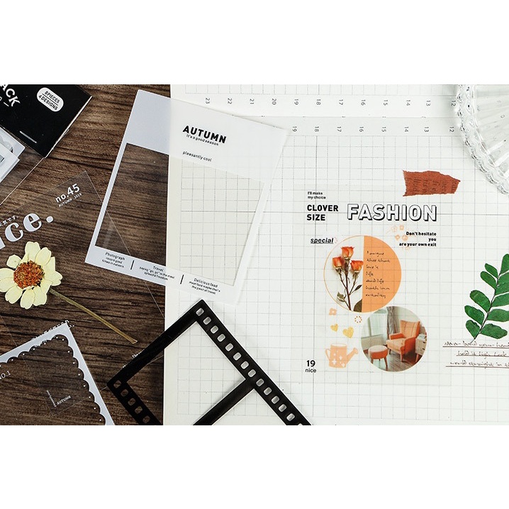 Sticker PET khung phim ảnh