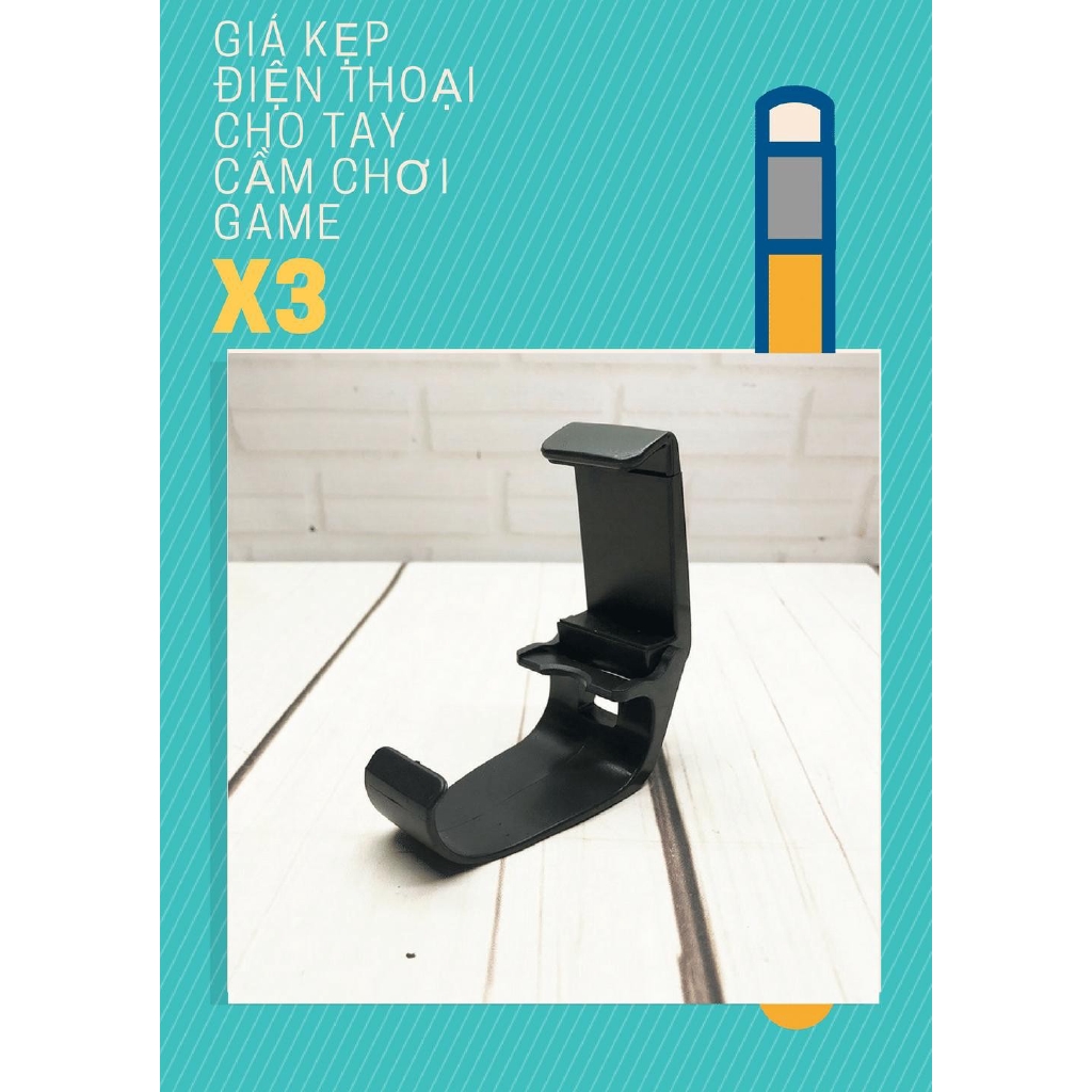 Giá đỡ điện thoại dành cho tay cầm chơi game Bluetooth X3 -dc013 đen