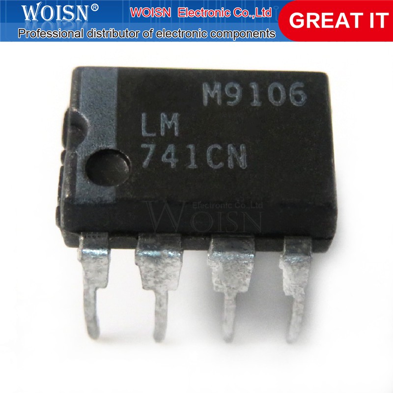 10pcs Ic Lm741Cn Lm741C Lm741 741cn Dip-8