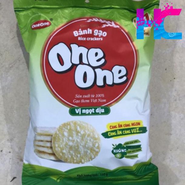 Bánh gạo vị ngọt dịu One One gói 150g