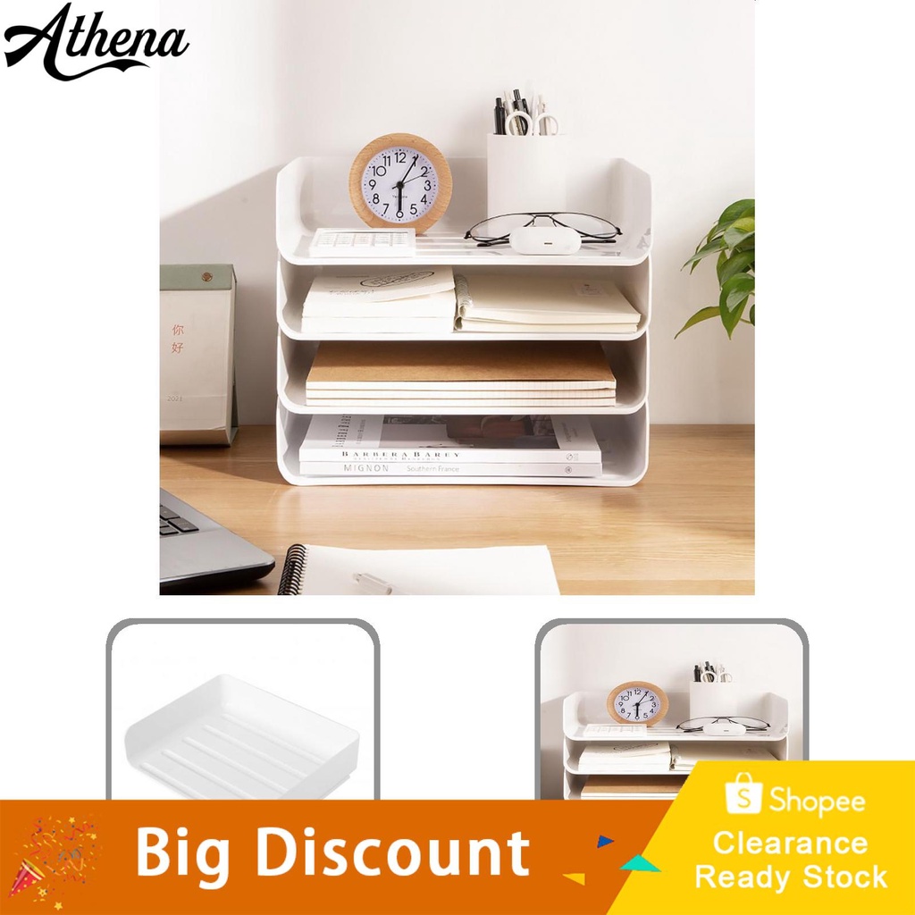 Khay đựng tệp giấy A4 xếp chồng được tiện lợi cho gia đình