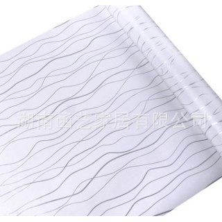 Giấy dán tường sọc ghi, decal dán tường trang trí phòng ngủ khổ 45cm dài 10m