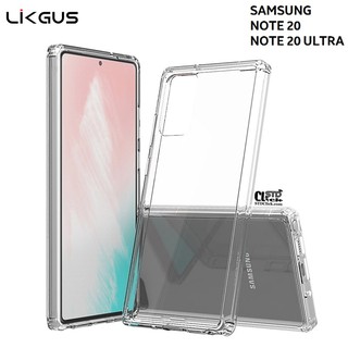 Ốp lưng samsung galaxy note 20 - note 20 ultra likgus lưng cứng trong viền dẻo chính hãng