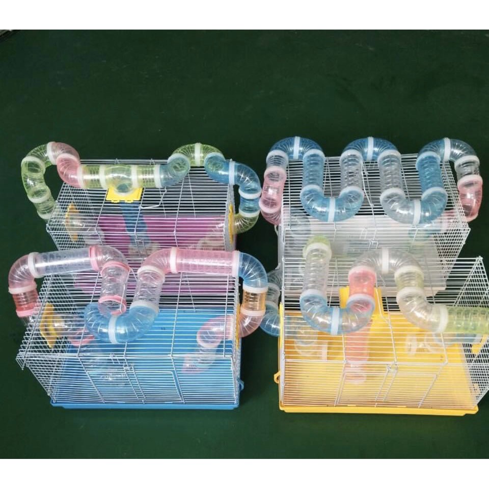 Tấm tạo lỗ gắn ống nối,nhà tắm cho lồng hamster