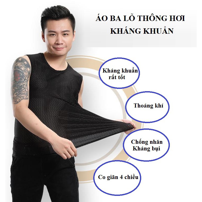 Áo Ba Lỗ Nam Thông Hơi Thoáng Khí Thể Thao Tập Gym 88090 Shop Thời Trang - PROMAN | BigBuy360 - bigbuy360.vn