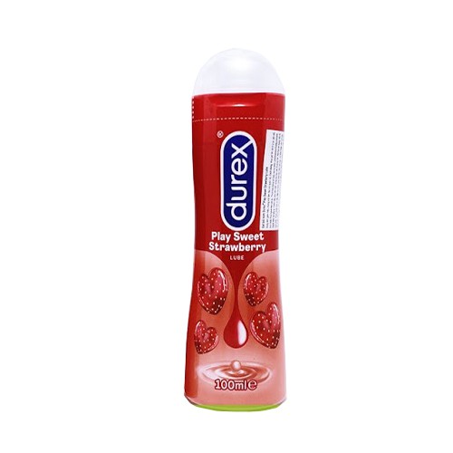 Tăng Khoái Cảm Cho Nữ Với Gel bôi trơn hương dâu Durex Strawberry 100ml