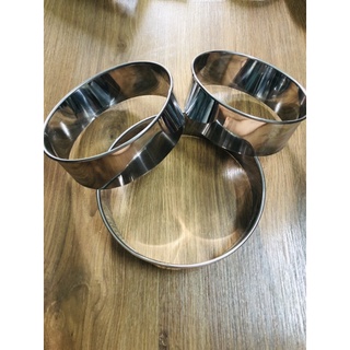 Khuôn Ring Tròn, Khuôn Ring Mousse Tròn, Khuôn Bánh Kem Lạnh Size Từ 12cm-20cm