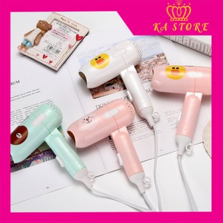 Máy Sấy Tóc MiNi Gấp Gọn Bỏ Túi Hình Thú Đáng Yêu