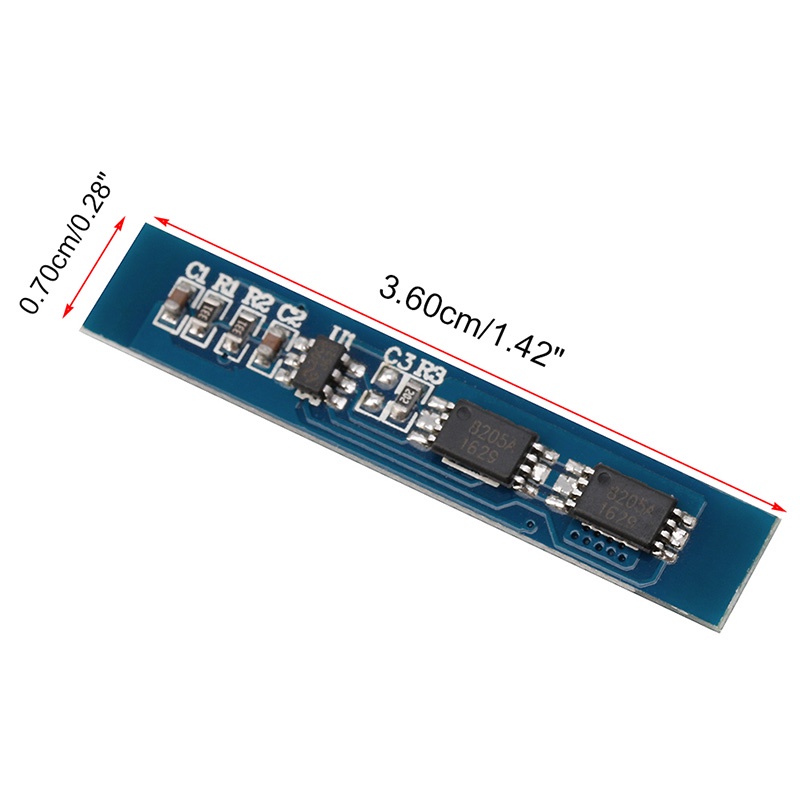 Mô Đun Bảng Mạch Bảo Vệ Pin Lithium Poop 2s 3a 7.4v 8.4v 18650 | WebRaoVat - webraovat.net.vn