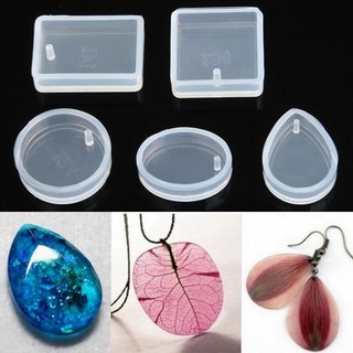 Khuôn Silicone Làm Trang Sức 5 Cái DIY