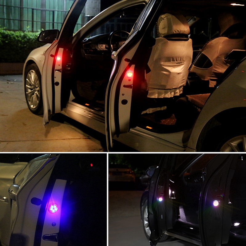 Đèn LED cảnh báo mở cửa xe nhấp nháy tiện dụng