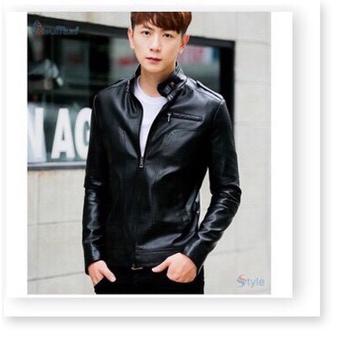 Áo khoác da nam dây kéo đồng da xịn k bong tróc cực ngầu cho anh em KME FASHION