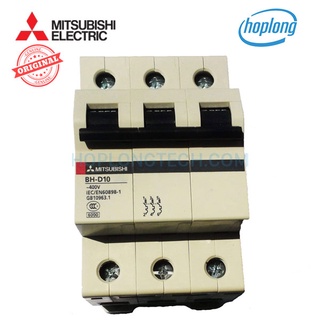 MCB BH-D10 3P 32A TYPE C N Mitsubishi