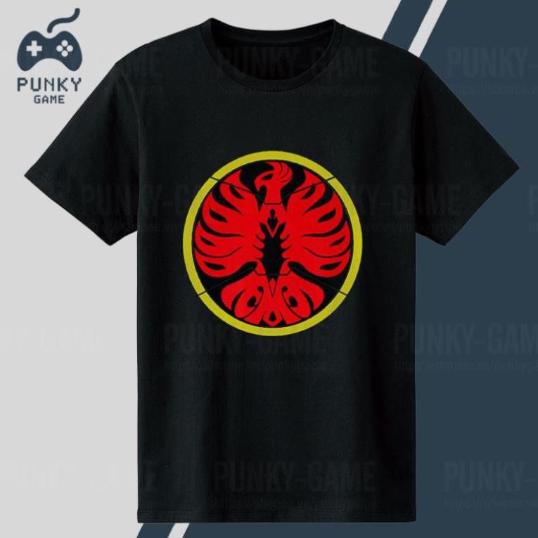 BÁN CHẠY Áo thun Kamen Rider OOO Medal Black T-Shirt Collections ngắn tay