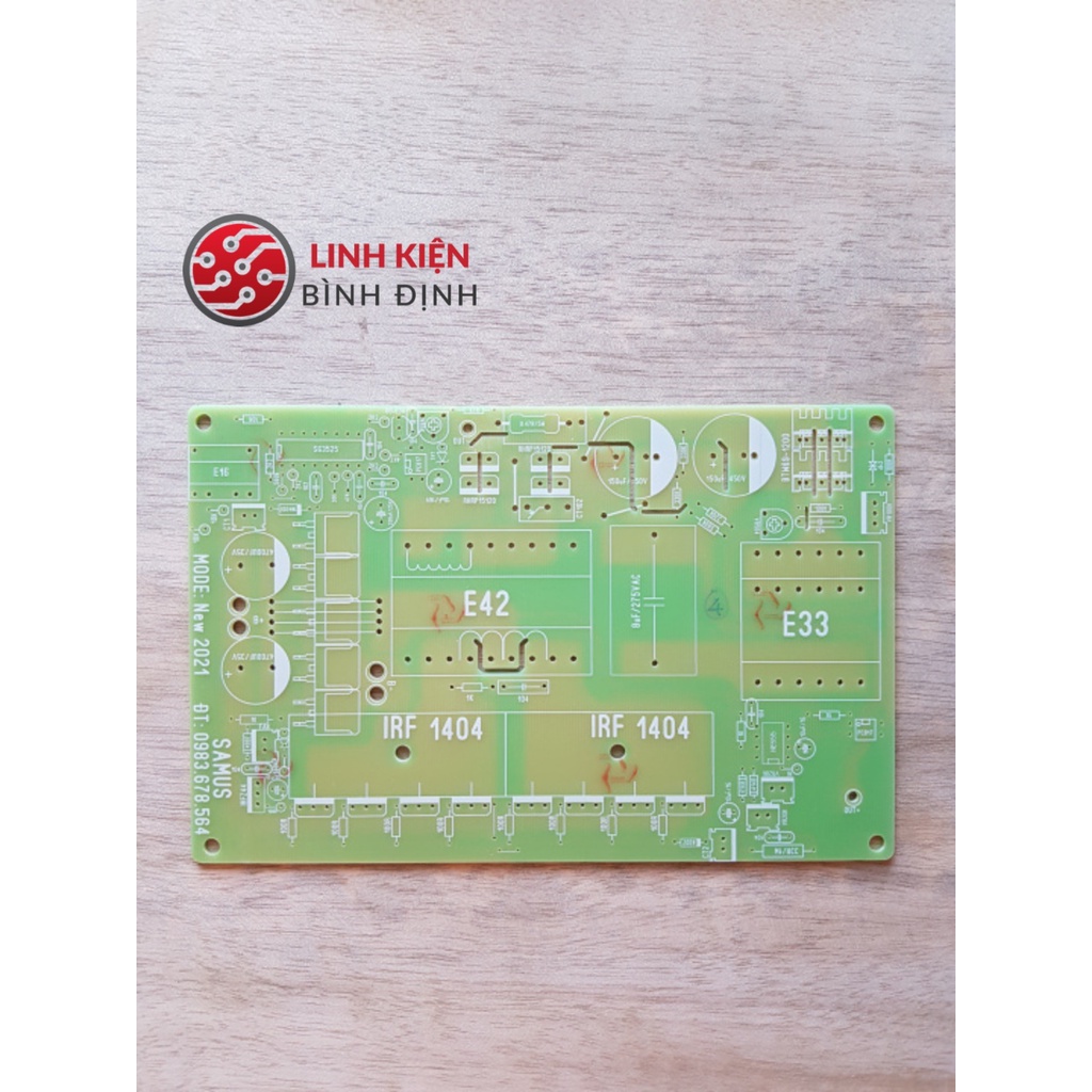 Mạch 8fet đảo pha lái cách ly băm DB3