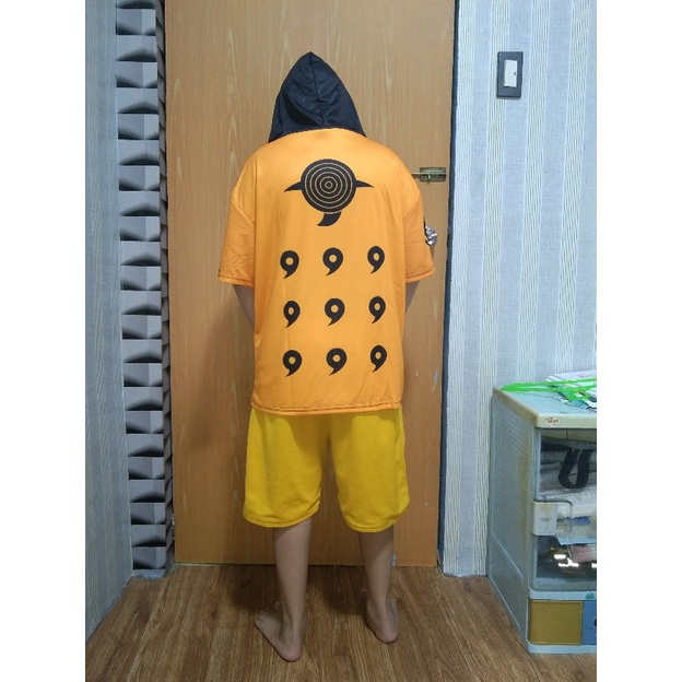 Áo Hoodie Tay Ngắn In Họa Tiết Naruto 3D Xxs-4Xl Thời Trang Cho Nam