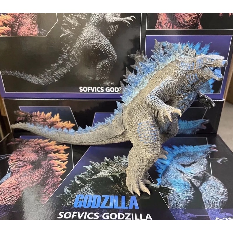 Mô Hình Godzilla Màu Xanh Siêu To, Dài 43CM GIÁ RẺ