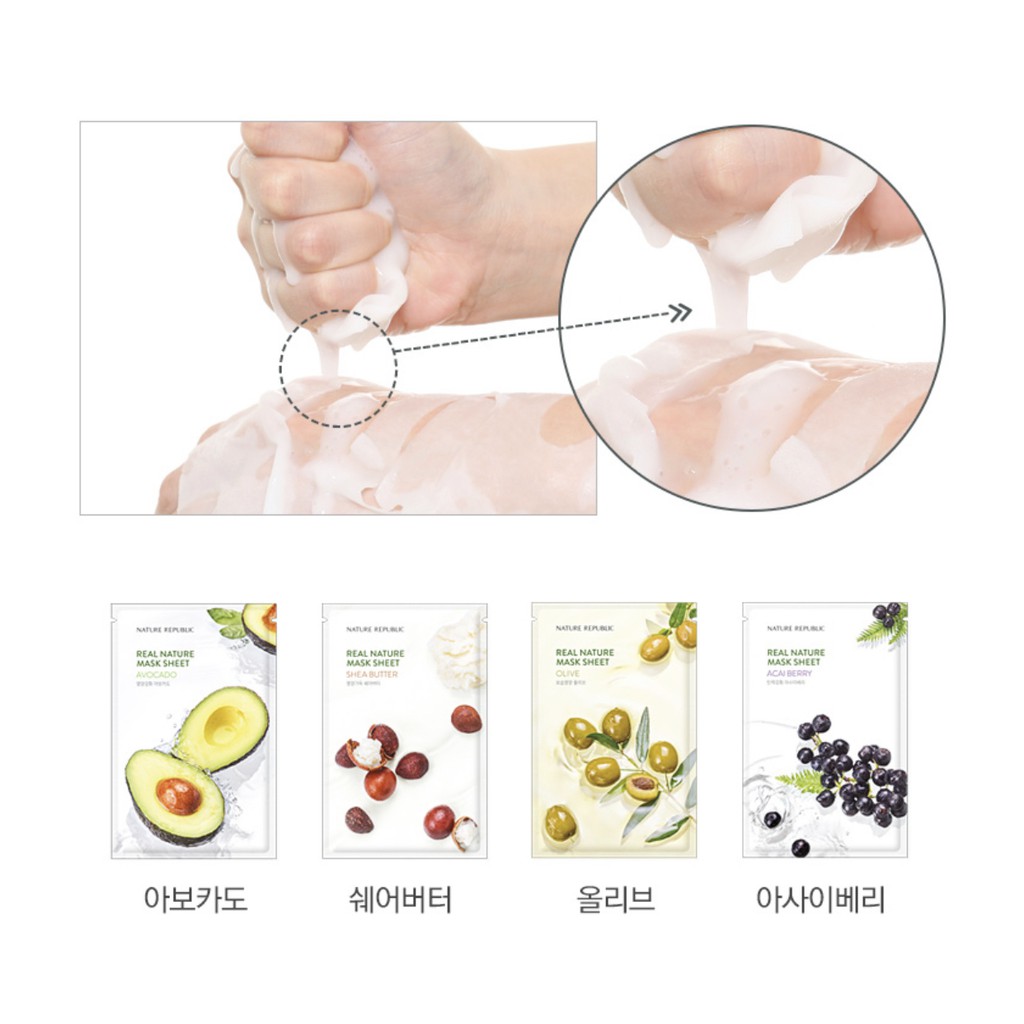 Mặt nạ Nature Republic Real Nature Mask Sheet