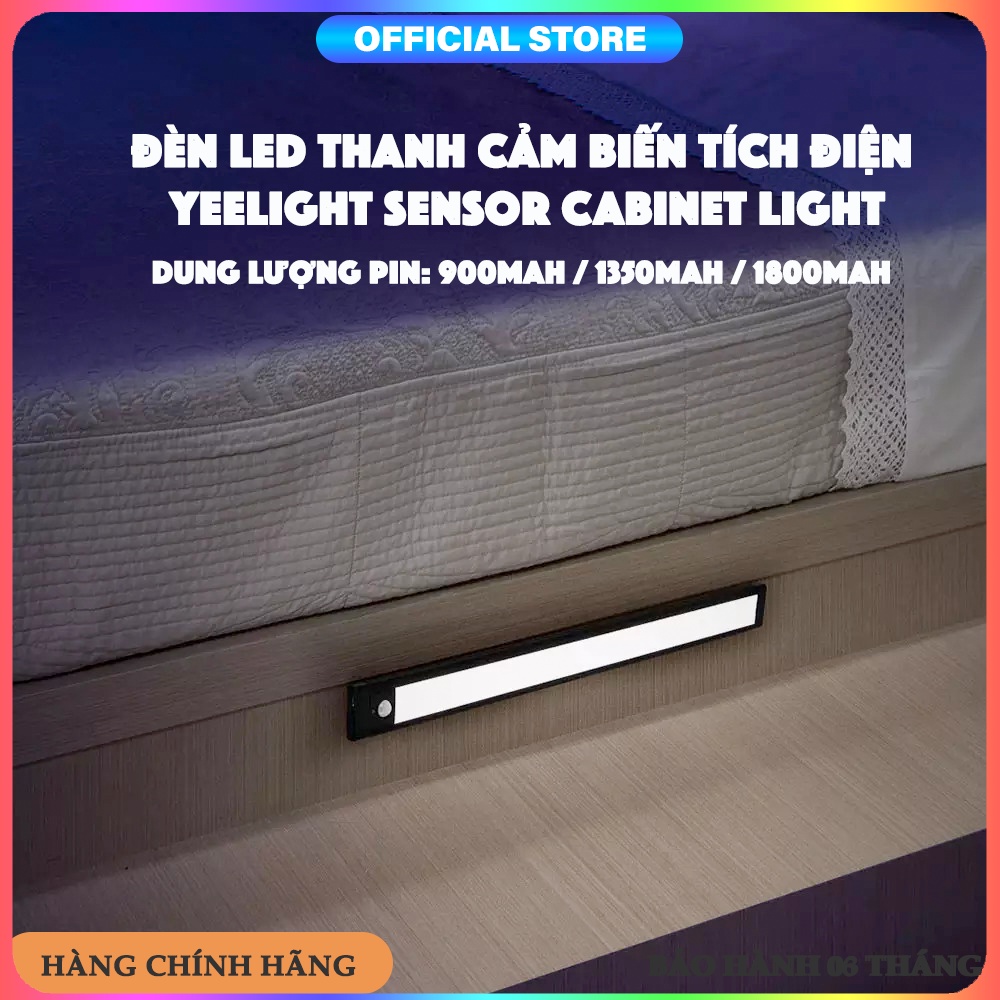 Sạc Pin | Đèn led thanh cảm biến tích điện Xiaomi Yeelight 20/40/60cm cảm ứng cơ thể con người 1 cách thông minh