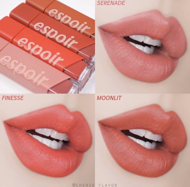 SON KEM LỲ VỎ ĐEN CỦA ESPOIR COUTURE LIP FLUID VELVET