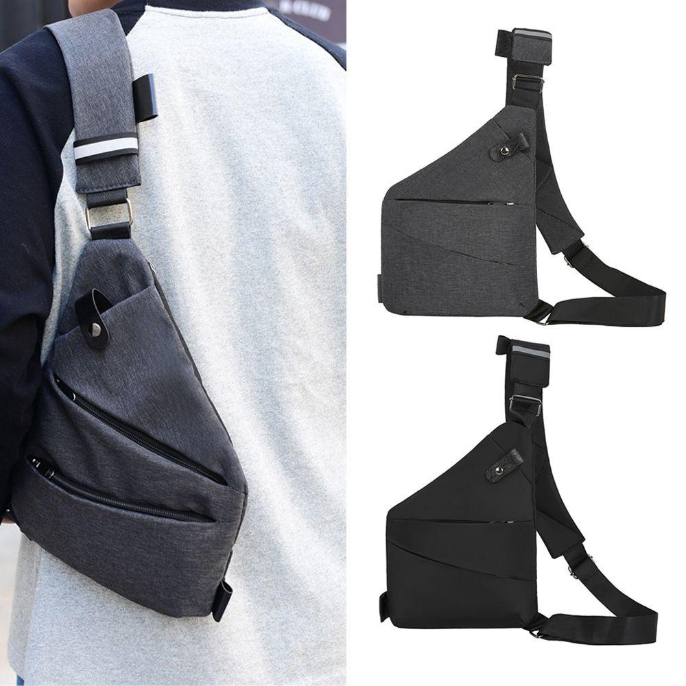 FOREVER Portable Shoulder Bag Chest Bag Waterproof Travel Bags Crossbody Bicycle Anti-theft Casual Versatile Personal Pocket Bag
