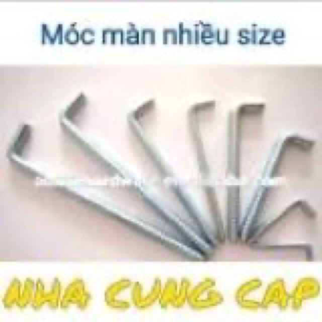 Bộ Móc màn nhiều size