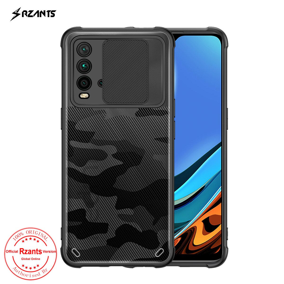 RZANTS Ốp Lưng Họa Tiết Rằn Ri Cá Tính Dành Cho Xiaomi Redmi 9t