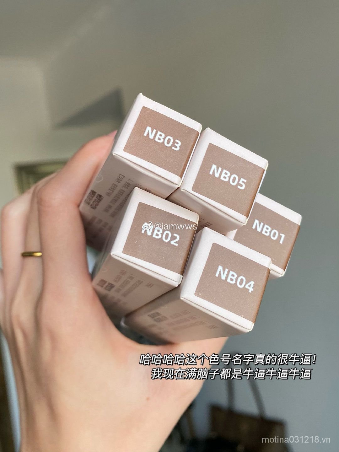 (Hàng Mới Về) Son Kem Lì Nhiều Màu Sắc Quyến Rũ Nb01 02 030405 | BigBuy360 - bigbuy360.vn