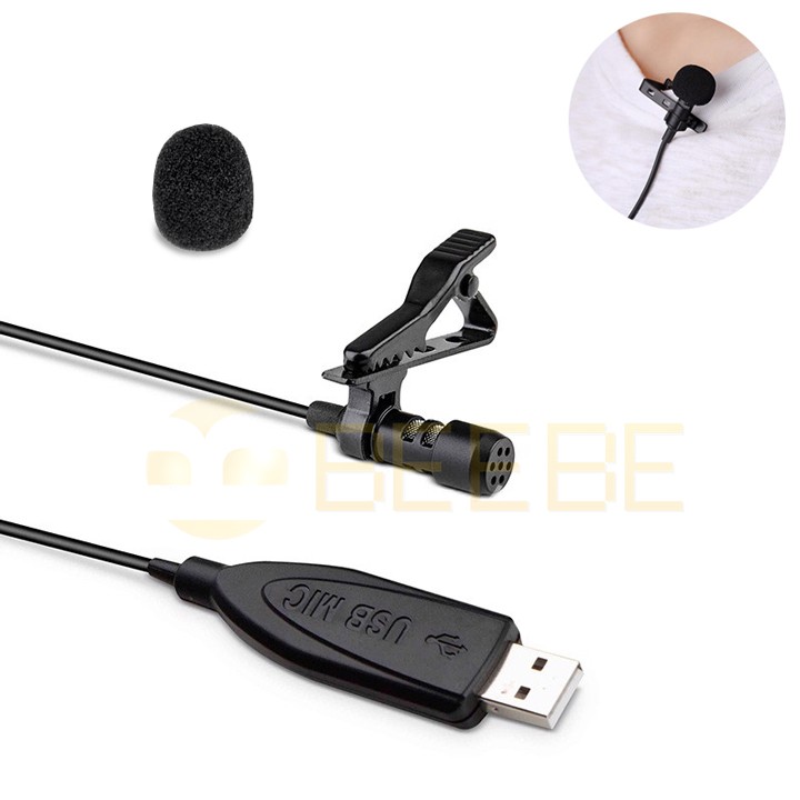 Koolsound Lavalier - Mic Cài Áo USB cho PC, Laptop