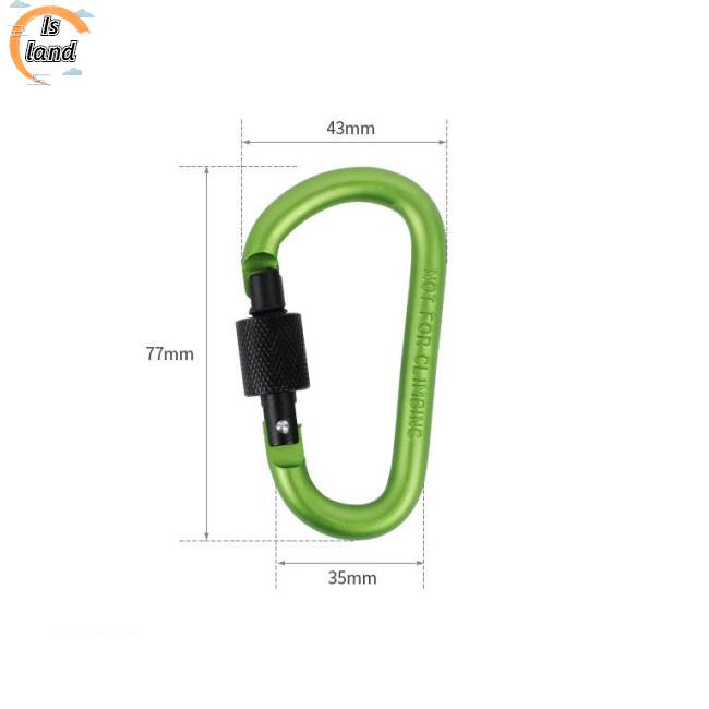 Móc khóa hợp kim nhôm an toàn cho hoạt động ngoài trời