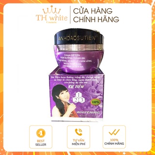 Kem sứ tiên tím - anh đào dưỡng trắng da 10g