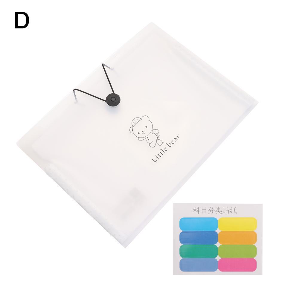 DORAW Bìa Đựng Tài Liệu Có Nút Bấm Và Ngăn Lọc Đựng Tiện Dụng