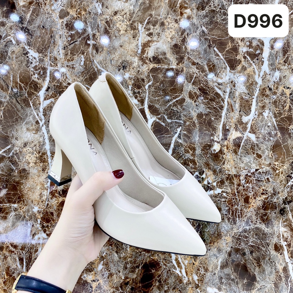 Giày cao gót Mona cao cấp 7cm - D996