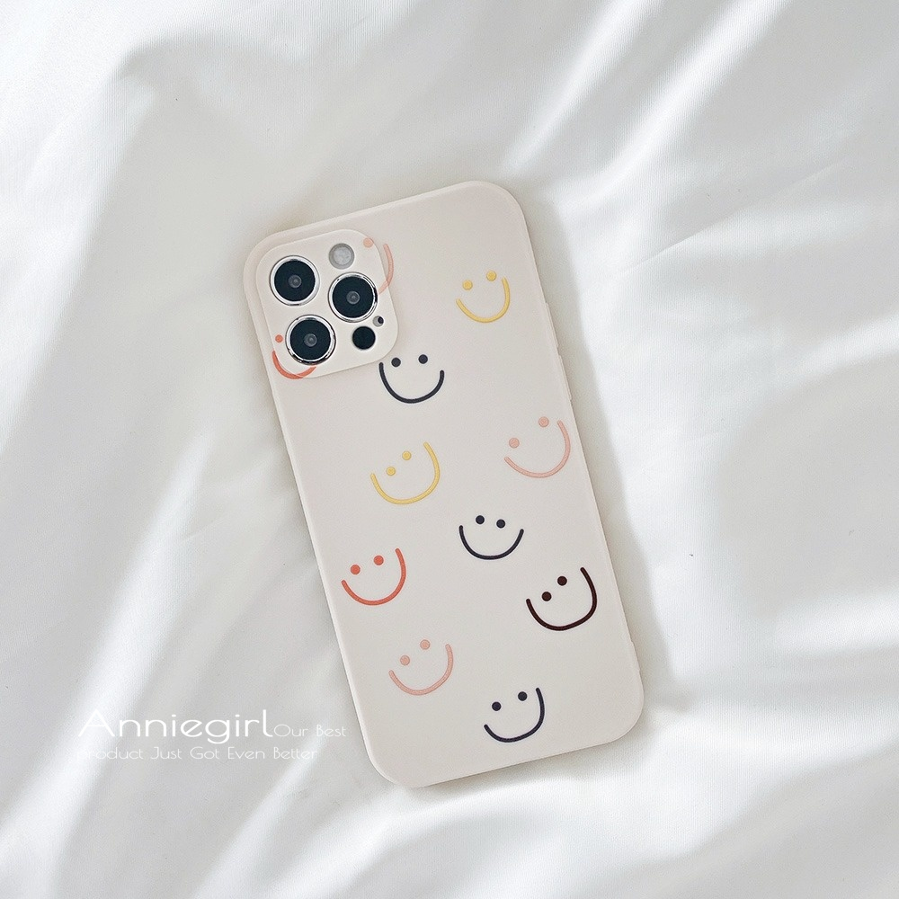 ốp điện thoại Tpu Mềm Siêu Mỏng In Hình Mặt Cười Cho Iphone 11 Pro Max Xs Max Xr 8 7 Plus | BigBuy360 - bigbuy360.vn