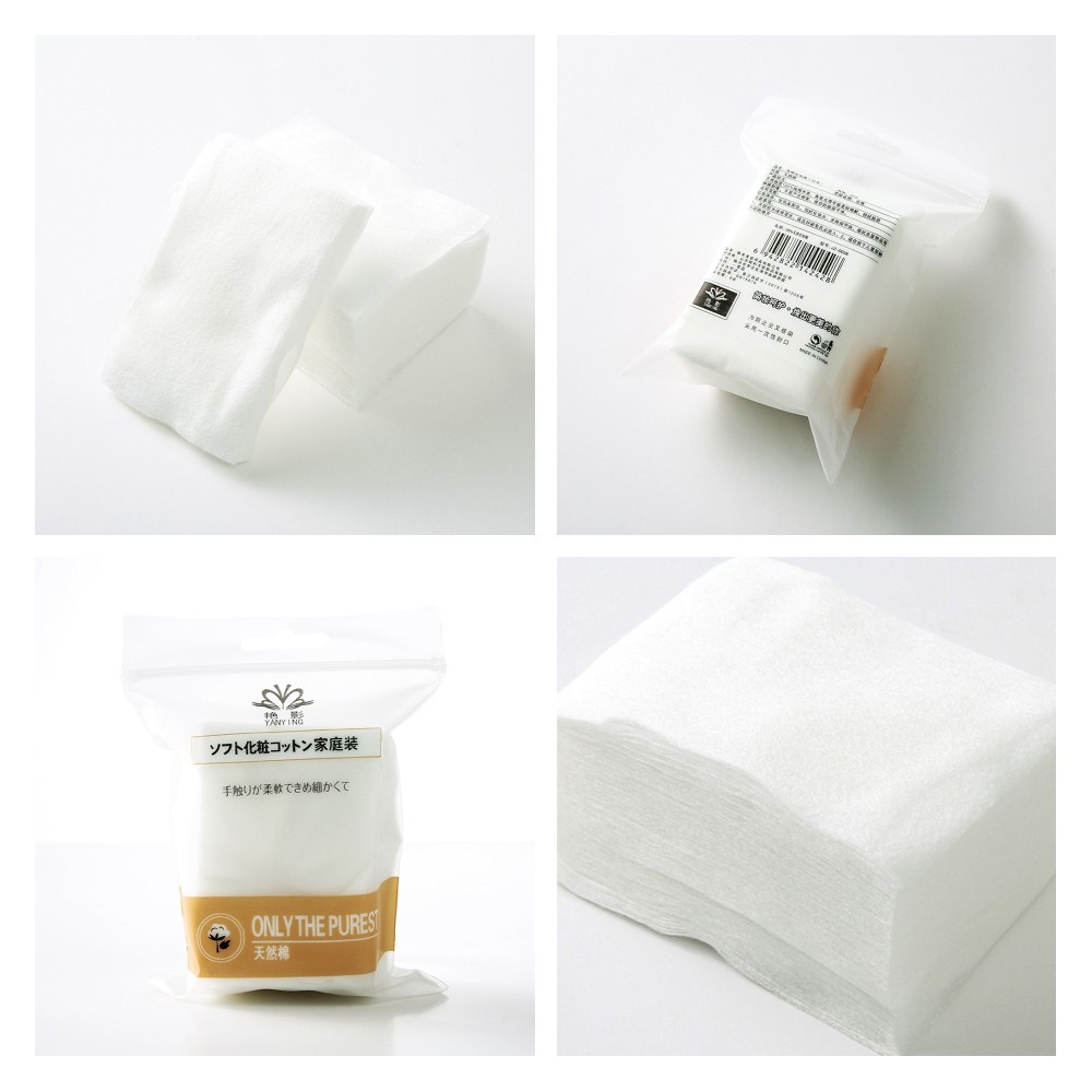 (Hàng Mới Về) Set 90 Túi Bông Tẩy Trang Cotton Dùng Một Lần Tiện Dụng Khi Đi Du Lịch | BigBuy360 - bigbuy360.vn