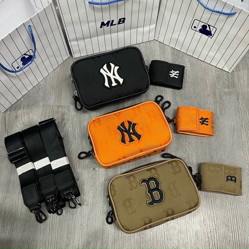 Túi đeo chéo MLB bản 2022 kèm túi con