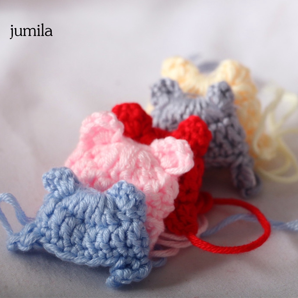 Mũ len mini dễ thương dành cho búp bê 1/12