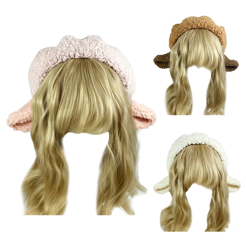 Mũ Nồi Hình Tai Cừu Dễ Thương Phong Cách Lolita Cho Nữ