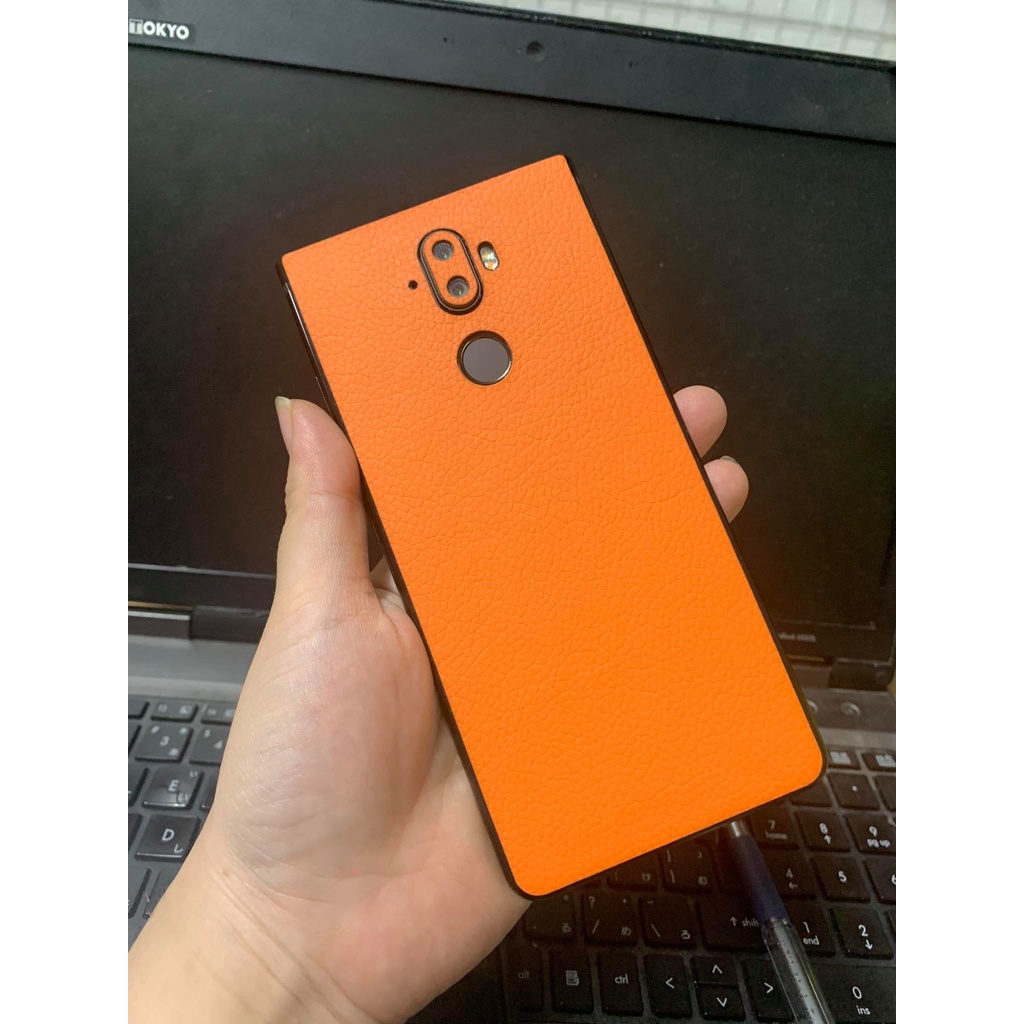 Dán da lưng điện thoại Blackberry Evolve X trơn không các màu