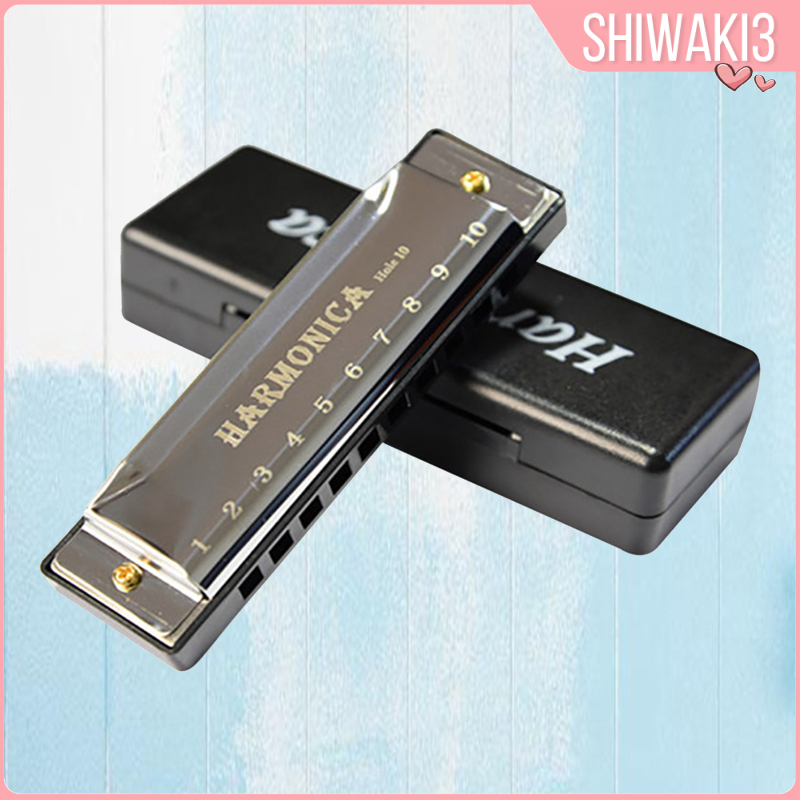 Kèn Harmonica 10 Lỗ Shiwaki3 Chuyên Dụng