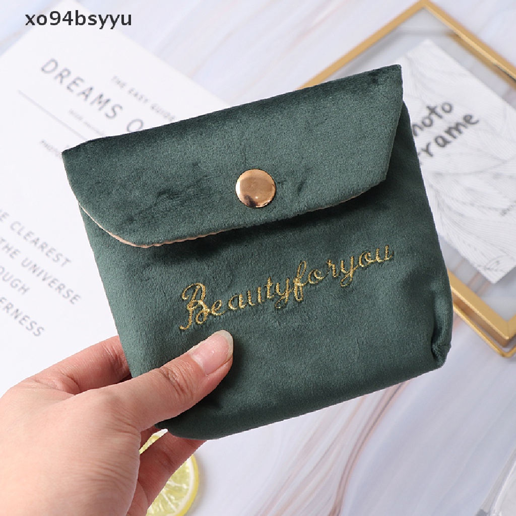 Túi Đựng Mỹ Phẩm Xo94Bsyu Chất Nhung Tiện Dụng Khi Đi Du Lịch