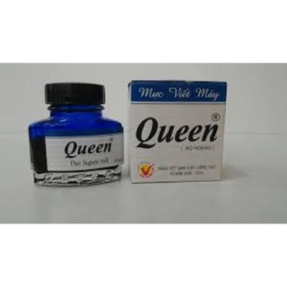 Combo 6 bút máy cổ Hero và 2 lọ mực Queen