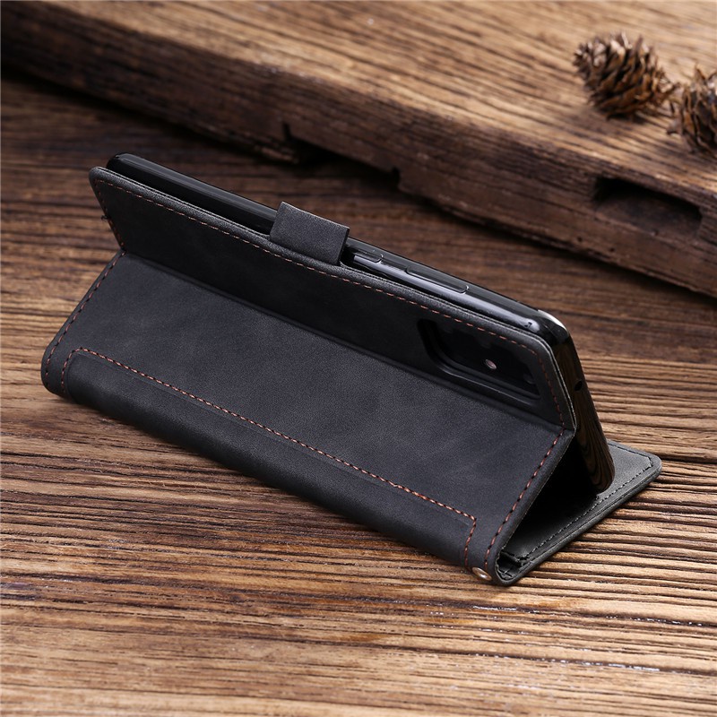 Ốp Điện Thoại Da PU Mềm Dạng Ví Sang Trọng Cho Samsung Galaxy Note 20 Ultra S10 Lite Note 10 + S20 FE 4G S21 FE 5G Note 10 Lite